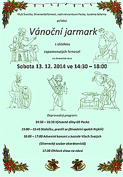 Vánoční jarmark ve Slivenci
