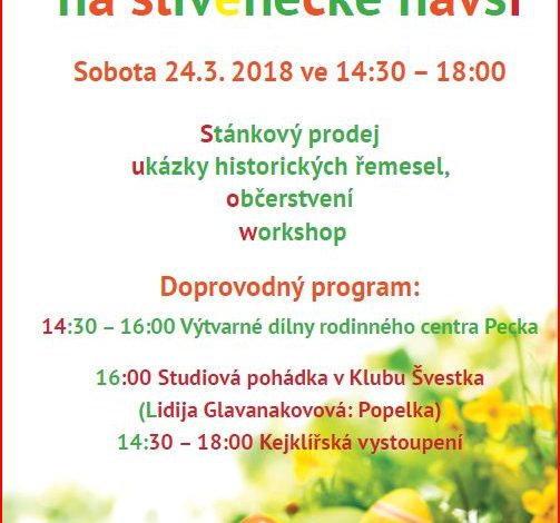 Velikonoční jarmark na slivenecké návsi