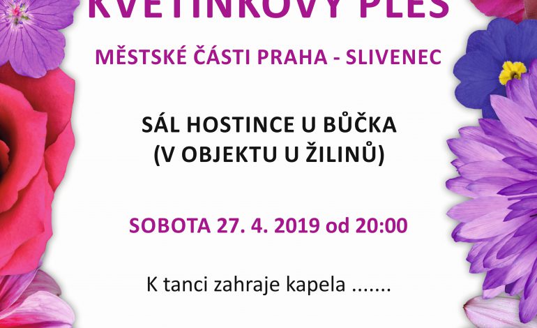 Druhý květinkový ples Městské části Praha-Slivenec