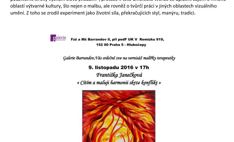 FRANTIŠKA JANEČKOVÁ – OBRAZY