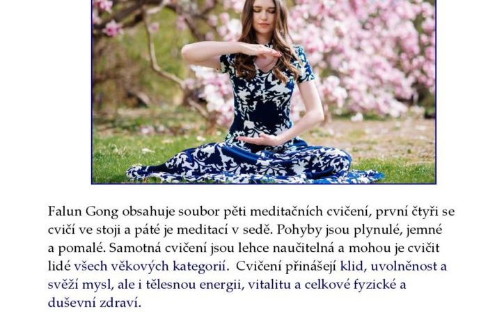 Meditační cvičení Falun gong