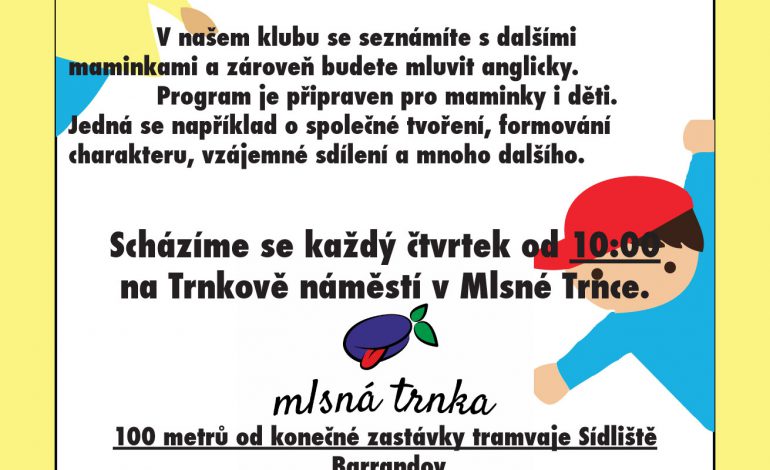 Klub maminek s dětmi – každý čtvrtek
