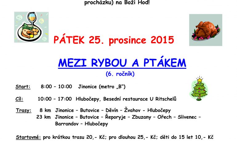MEZI RYBOU A PTÁKEM (6. ročník) – pochod