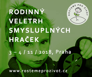 Rodinný veletrh smysluplných hraček opět na Barrandově