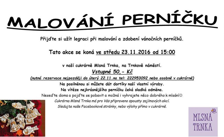 MALOVÁNÍ PERNÍČKU