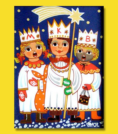 Oslava Tří králů v Hlubočepích