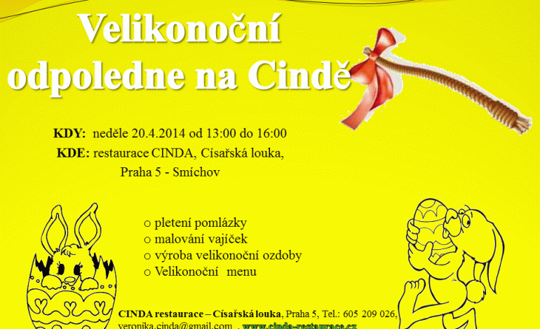 Velikonoční odpoledne na Cindě