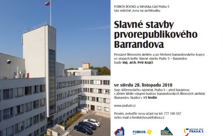 Architoulka “Slavné stavby prvorepublikového Barrandova”