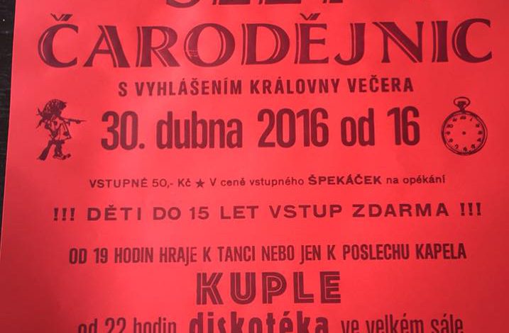 Čarodějnice v Besední restauraci
