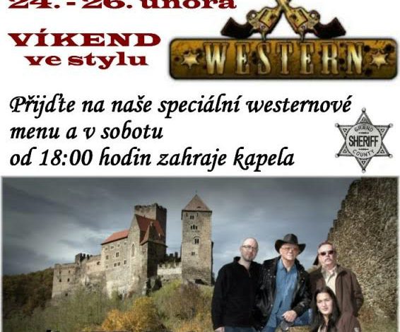 WESTERN VÍKEND A KAPELA HARDEGG v restauraci Černý kohout