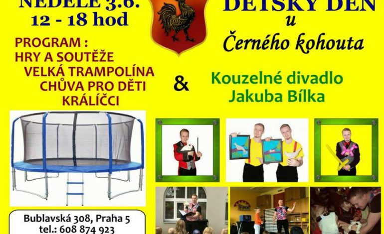 Dětský den v Restauraci Černý kohout