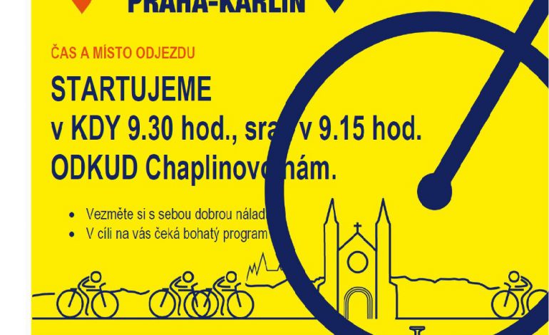 Pražské cyklozvonění – 12. ročník rodinné jízdy Prahou