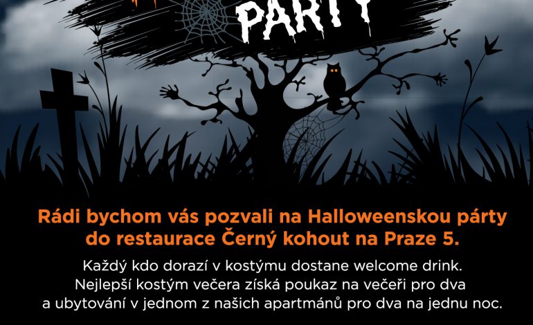 Halloween party v Restauraci Černý kohout