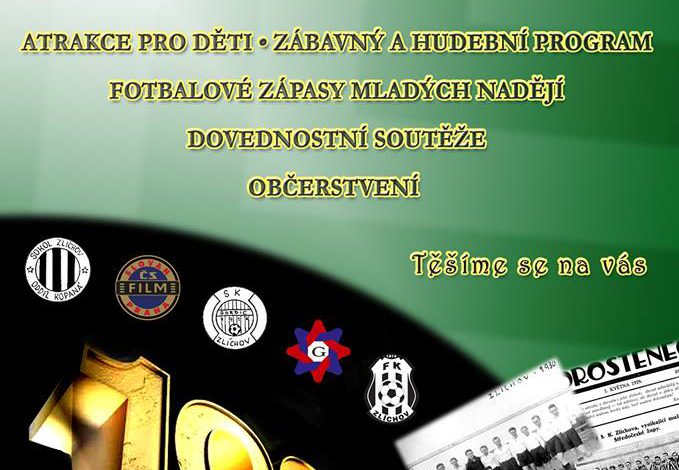 Oslava 100 letého výročí založení klubu FK Zlíchov 1914