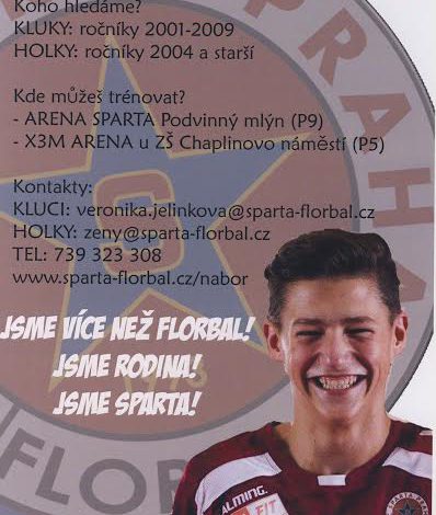 Pro sezónu 2015/2016 spouští ACEMA Sparta Praha nábor