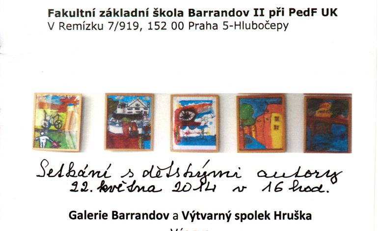 Výstava – Smichov a kampa očima dětí