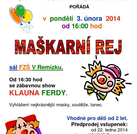 MAŠKARNÍ REJ