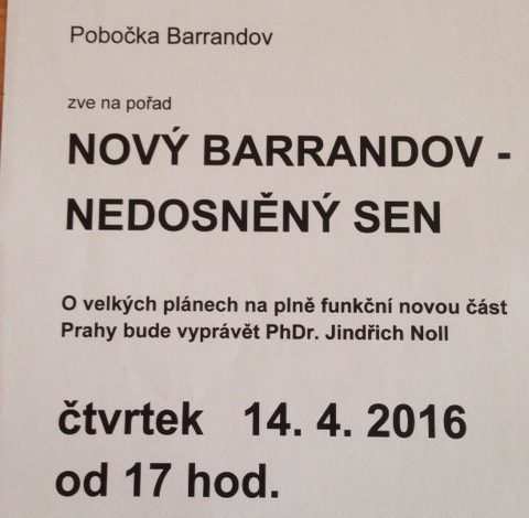 Nový Barrandov – nedosněný sen