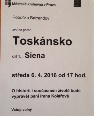 Toskánsko – Siena – beseda