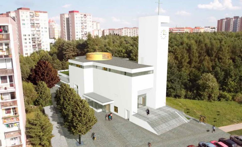 Dokončení stavby nového kostela Krista Spasitele společně s komunitním centrem proběhne na podzim