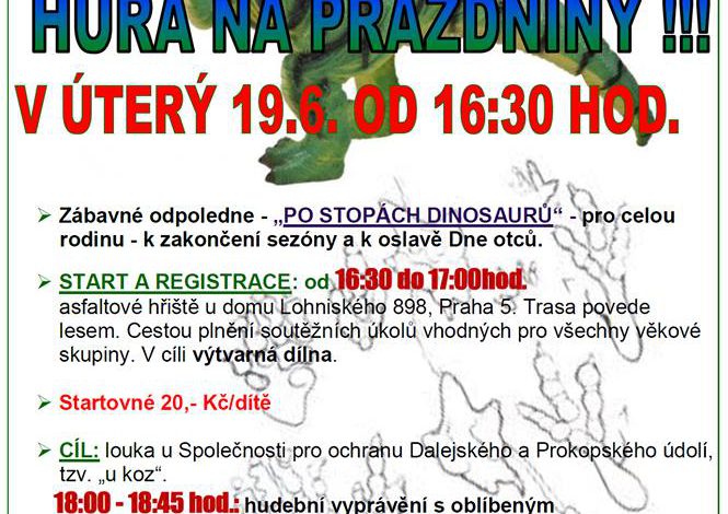 Hurá na prázdniny !!!! akce s KRC Barrandov