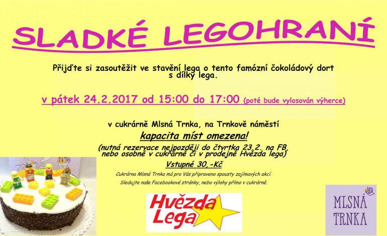 Sladké legohraní v cukrárně Mlsná Trnka