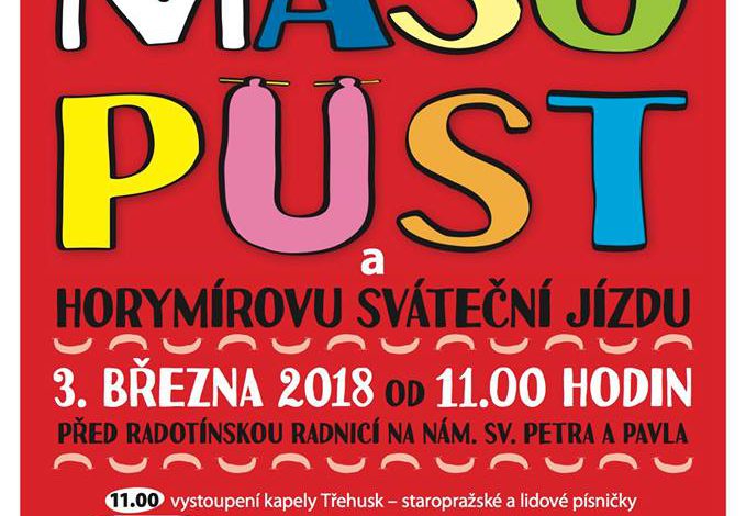 Radotínský masopust 2018