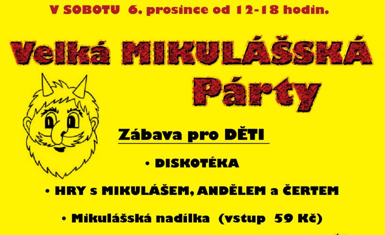 Mikulášská párty u Černého kohouta