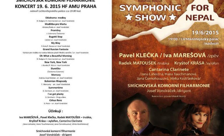 Benefiční koncert pro pomoc obětem neštěstí v Nepálu