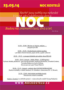 Noc kostelů – Kostel Všech svatých Praha – Slivenec