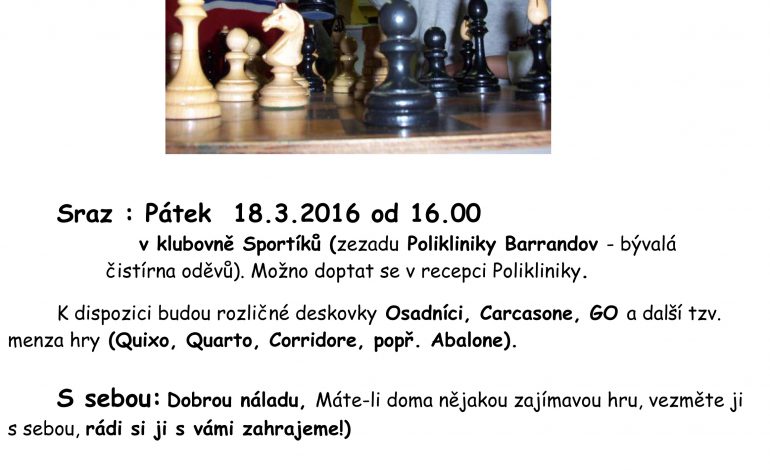 KLUB DESKOVÝCH HER