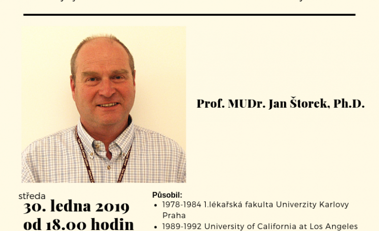 Přednáška Jana Štorka na téma Lékařská věda v praxi