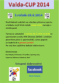 3. Ročník Valda – CUP 2014