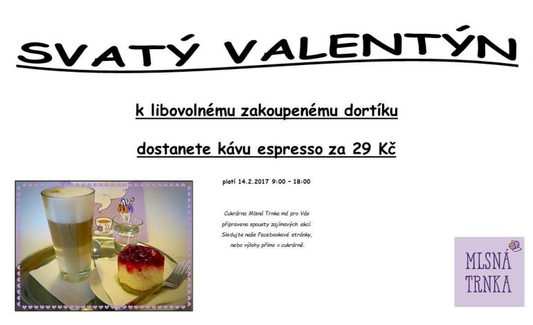 Svatý Valentýn v cukrárně Mlsná Trnka