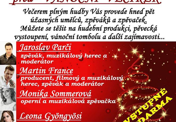 PŘEDVÁNOČNÍ VEČÍREK v restauraci Černý kohout