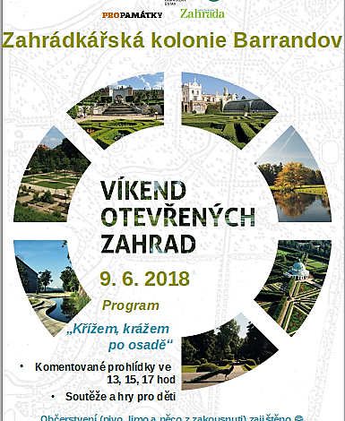 Den otevřených zahrad na Barrandově