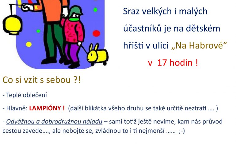 „Martinský lampionový průvod“